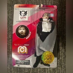 Mego Monsters Bela Lugosi Dracula Action Figure 8” Limited Edition 564/10,000
